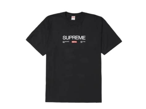 Sasom เสื้อผ้า Supreme Est 1994 Tee Black เช็คราคาล่าสุด