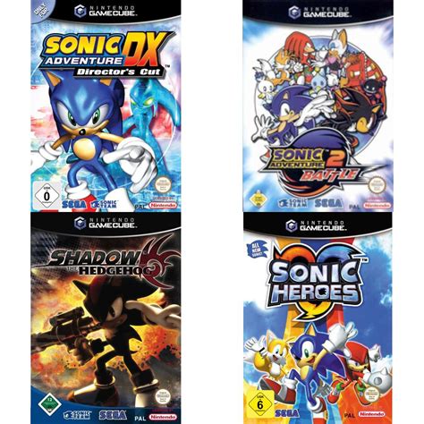 Nintendo Gamecube Best Of Sonic The Hedgehog Games Condition Selectable