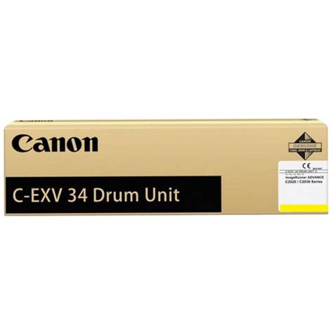 Original Canon C Exv34 Black Drum Unit 3786b003 Canon Imagerunner