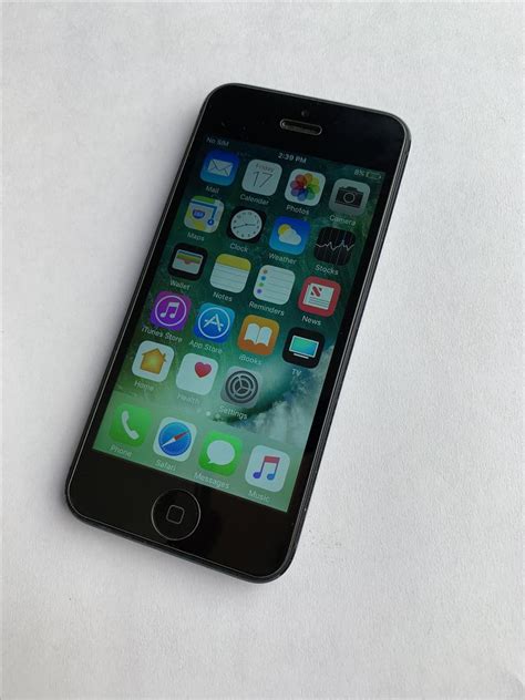 Apple Iphone 5 Atandt Black 16gb A1428 Lrth51471 Swappa