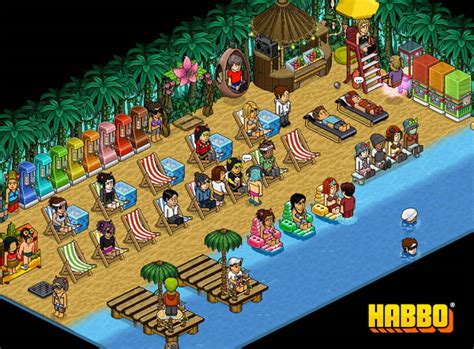 Habbo Hotel Game Overview Free Mmo Games