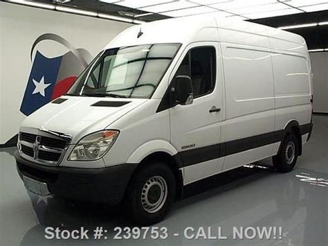 Find Used 2008 Dodge Sprinter 2500 Crd Cargo Diesel High Roof 46k Texas