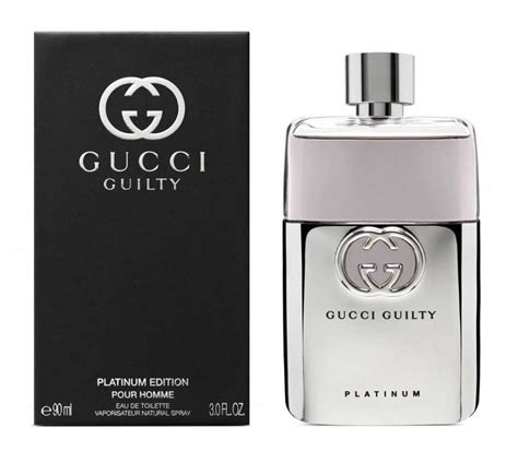 Gucci Guilty Pour Homme Platinum Gucci Colonia Una Nuevo Fragancia