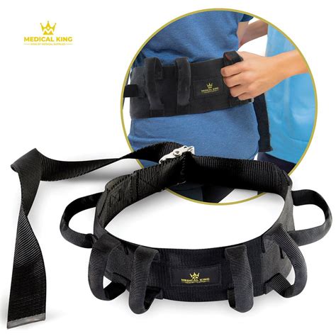 Transfer Belt With Handles Medical Nursing Safety Gait Patient Assist