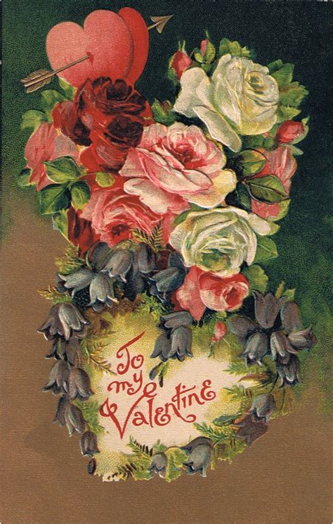 vintage valentine prints