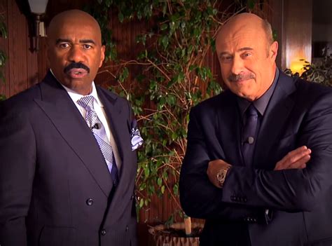 Dr Phil And Steve Harvey Face The Biggest Showdown In Daytime