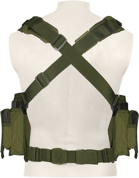 Olive Drab Operators Tactical Chest Rig Galaxy Army Navy
