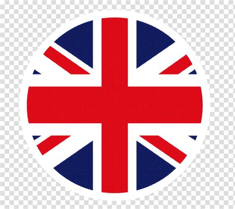 Circle England Flag Icon Road Transport High Quality Network For