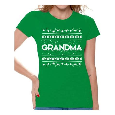 Awkward Styles Grandma Shirt Christmas Shirts For Women Christmas