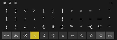 Special Characters Keyboard Windows 11
