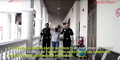 malaysian man 50 pleads not guilty to incest with daughter 15 and impregnating her