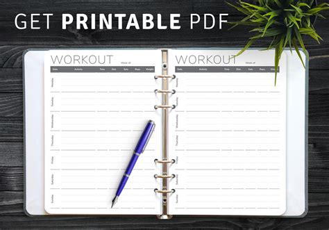 We did not find results for: Download Printable Weekly workout template PDF