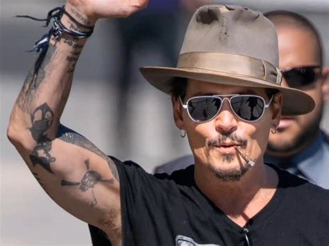 A Guide To 20 Johnny Depp Tattoos And What They Mean Next Luxury