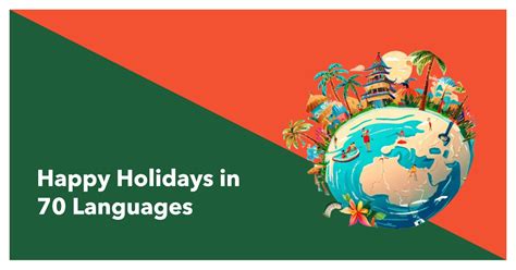 Say Happy Holidays In 70 Languages