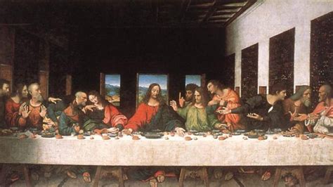 Una pintura al fresco un poco peculiar ya que no es exactamente un fresco sino un mural al temple y óleo sobre dos capas de preparación de yeso sobre. Vorreste vedere "L'Ultima Cena" di Leonardo com'era appena ...