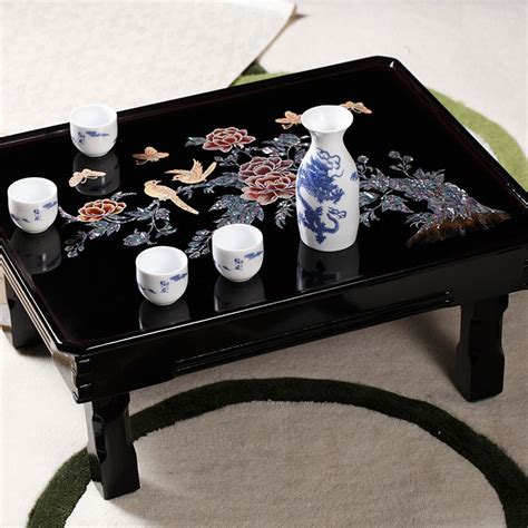 Tatami Shell Caving Hand Made Classic Water Tea Board Large Tea Table