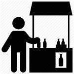 Vendor Icon Booth Icons Market Stall Stand