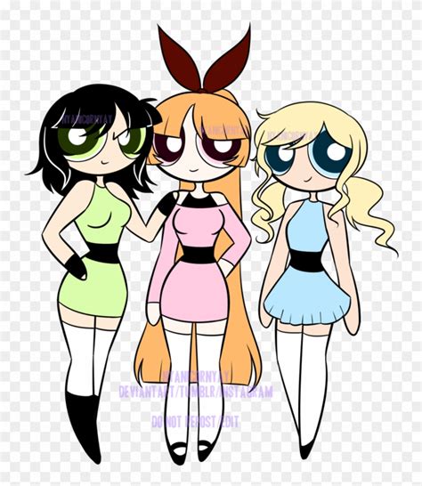 Powerpuff Girls Ppg Fanart Free Transparent Png Clipart Images Download