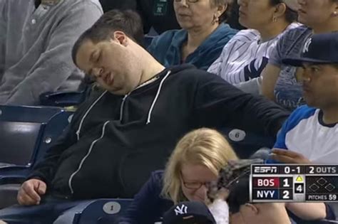 The Source Yankees Fan Caught Sleeping On Air Suing Espn And Mlb After Getting Teased