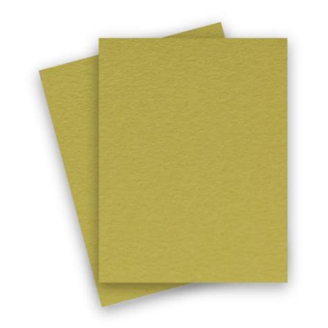 Golden Green 8 12 X 11 Basis Paper 50 Per Package 104 Gsm 2870lb Text