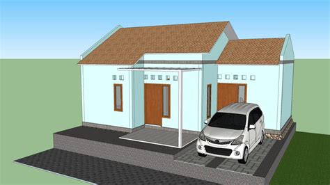 Rumah Tipe 50 3d Warehouse