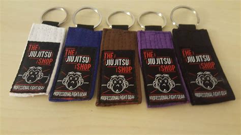 Bjj Ranked Keychains The Jiu Jitsu Shop