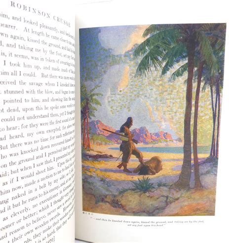 Robinson Crusoe Illustrated By Nc Wyeth 1920 Ulysses Rare Books