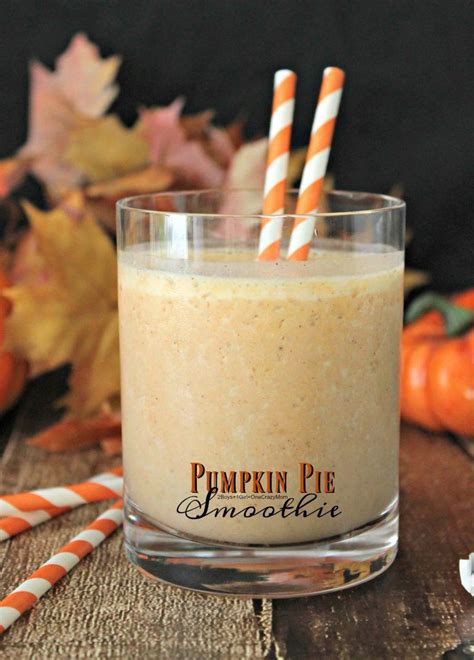 Pumpkin Pie Smoothie Breakfast Drink Is The Perfect Fall Drink For On