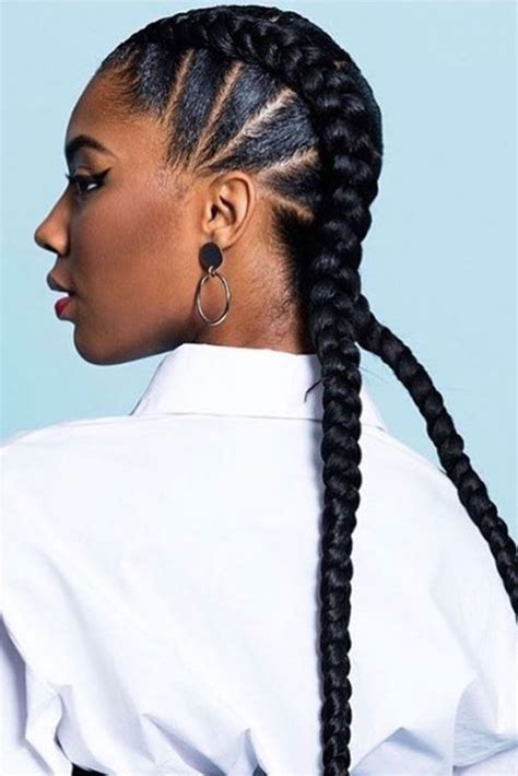 48 hot cornrow hairstyles for 2021. 5 Ways to Wear the Two Braid Cornrow Style Everyone's ...