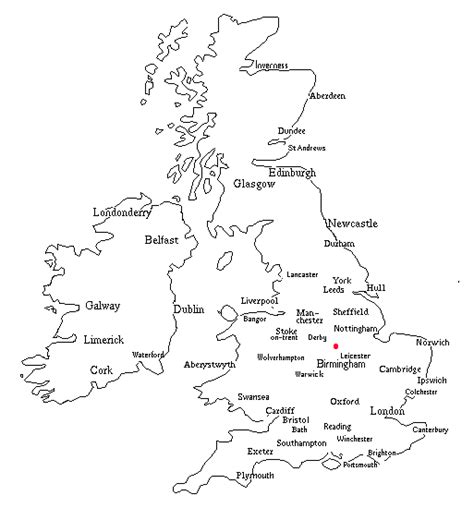 Uk Regional Maps United Kingdom Map Regional City Province