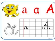 Id Es De Ma L Criture En La Plan Te Des Alphas Alphabet Maternelle Affichage Alphabet