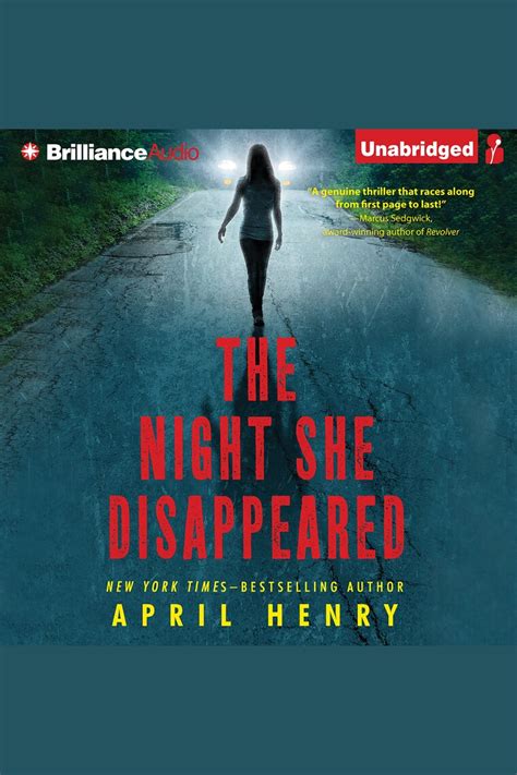 Listen To The Night She Disappeared Audiobook By April Henry And Kate Rudd