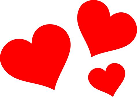 Red Heart Clipart Png - Small Red Hearts Png , Transparent Cartoon png image