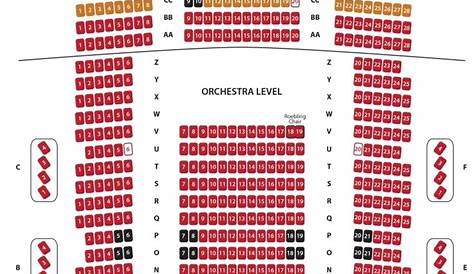 florida theater seating chart