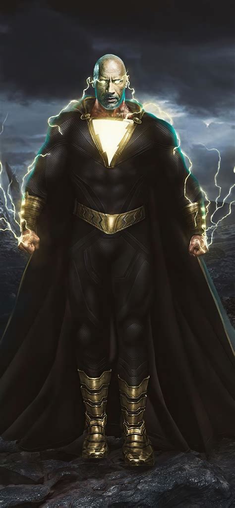 1242x2688 Black Adam Rock 4k Iphone XS MAX HD 4k Wallpapers, Images