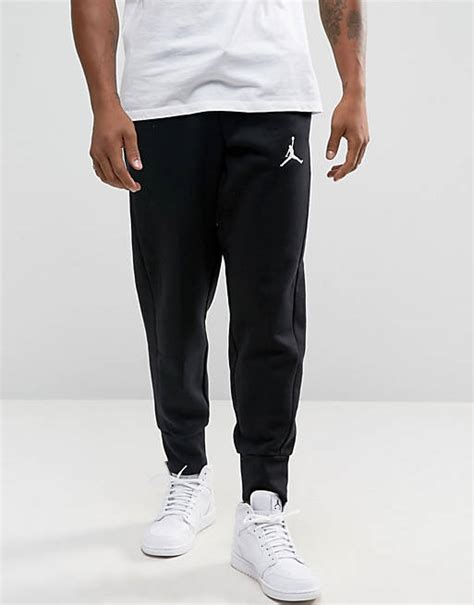 Nike Jordan Flight Skinny Joggers In Black 823071 010 Asos