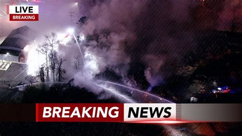 Heavy Smoke Billows From Mulch Fire In Atco New Jersey 6abc Philadelphia