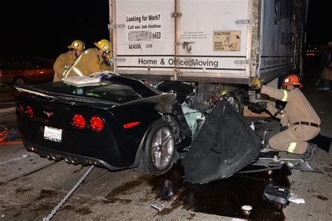 Car Crash Driver Survives Horrific Corvette Z Accident Gtspirit