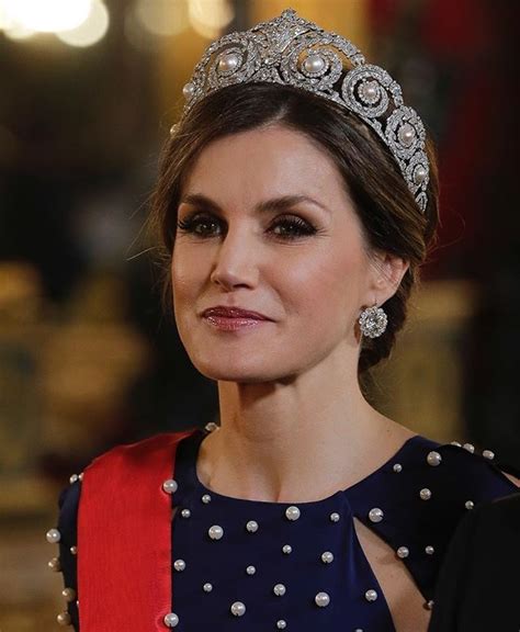 2018inreview Queen Letizia Of Spain Debuted Two Tiaras This Yea