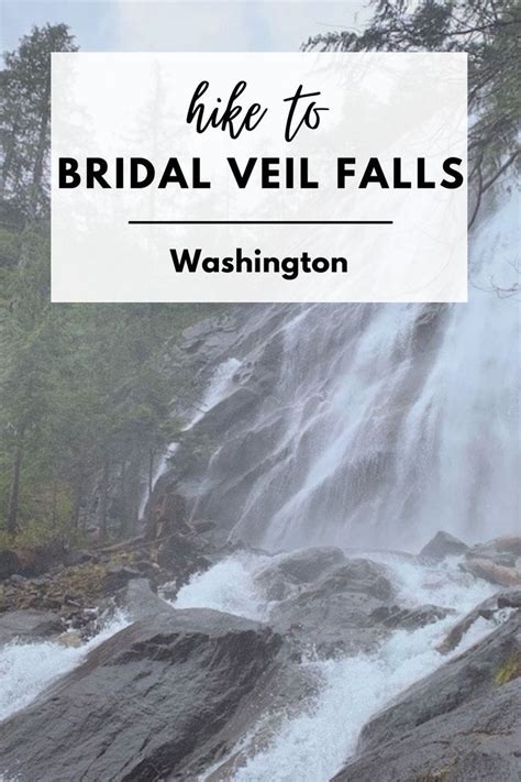 Bridal Veil Falls Hike Bridal Veil Falls Washington Hikes Fall Hiking