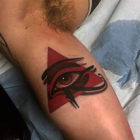Https://tommynaija.com/tattoo/triangle With Eye Tattoo Design