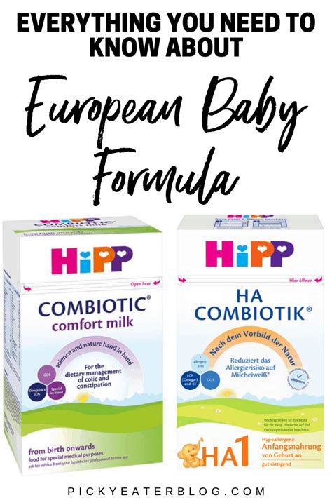 Everything You Need To Know About European Baby Formula Baby Formula