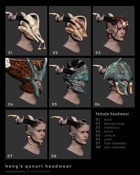Hongs Qunari Headwear At Dragon Age Inquisition Nexus Mods And