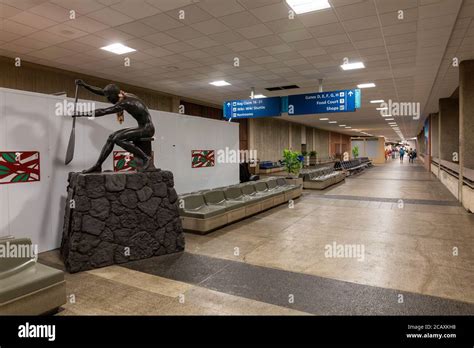 Concourse At Daniel K Inouye International Airport Stock Photo Alamy