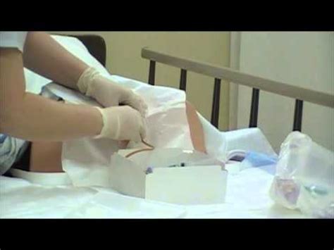 Skills Video For Catheter Insertion Youtube
