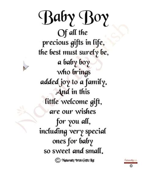 Baby poems can be funny but they can also be descriptive, religious or contemplating. Baby poems, Baby boy poems, Congratulations baby boy