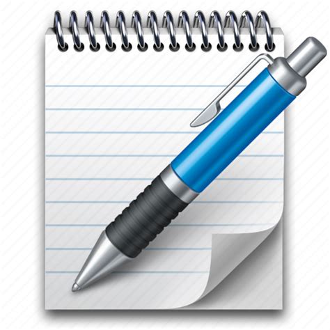 Document Edit Notepad Pen Write Writing Icon