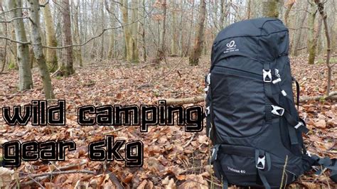 Wild camping is camping as light, carefree and outside of the mainstream as you feel comfortable doing. Lightweight Wild Camping Gear Waterfly 40L Rucksack ...