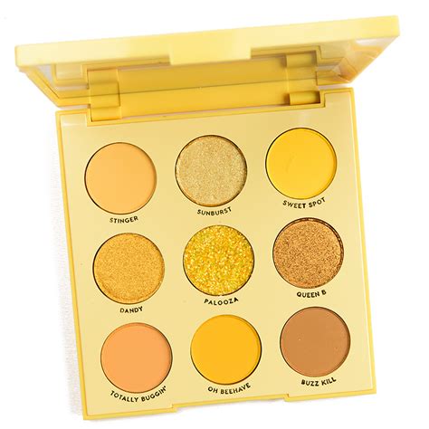 colourpop uh huh honey eyeshadow palette swatches fre mantle beautican your beauty guide in
