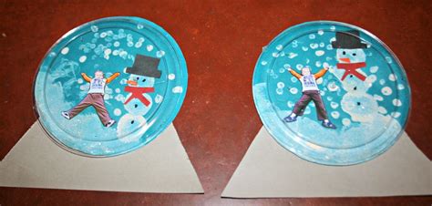 Cute Snow Globe Craft With Images Snow Globe Crafts